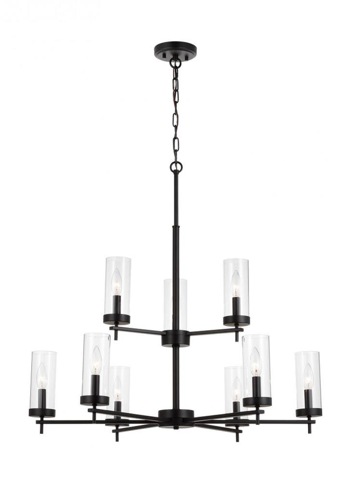Zire Nine Light Chandelier