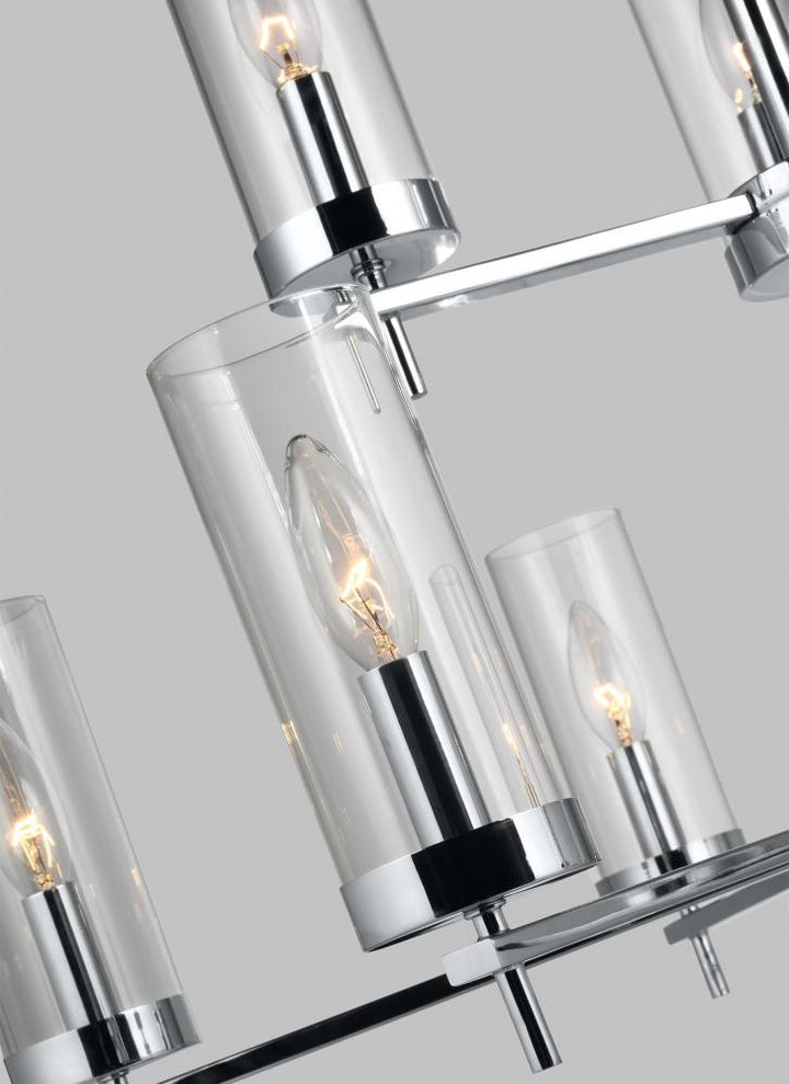 Zire Nine Light Chandelier
