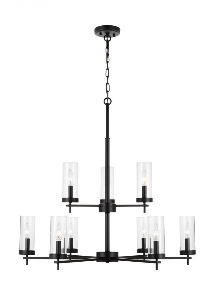 Zire Nine Light Chandelier