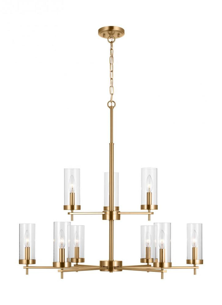 Zire Nine Light Chandelier