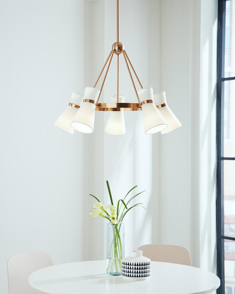 Clark Five Light Chandelier