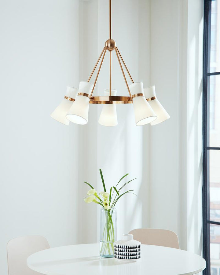 Clark Five Light Chandelier