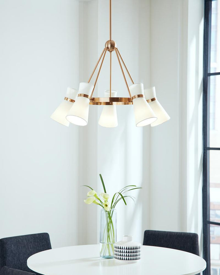 Clark Five Light Chandelier