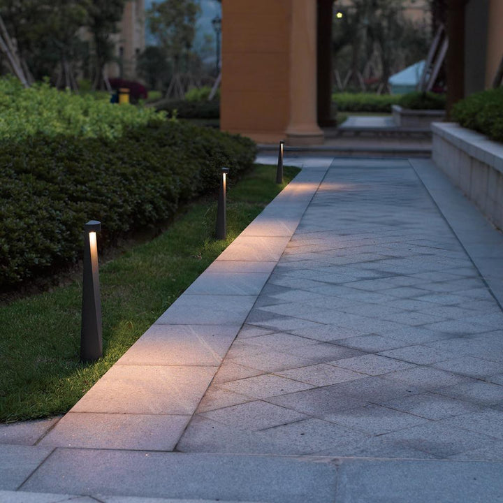 LED Bollard, 1x7w, 16in, Graphite