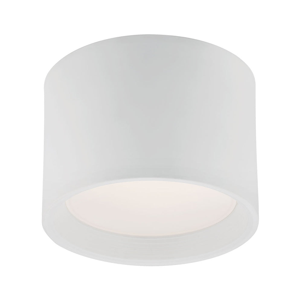 Benton, 1LT LED Flush, Sml, White