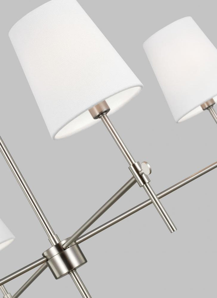 Baker Four Light Large Chandelier