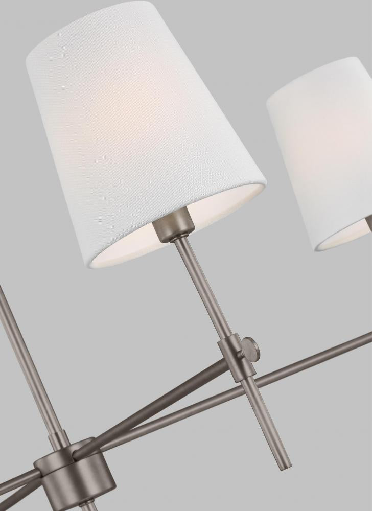 Baker Four Light Large Chandelier