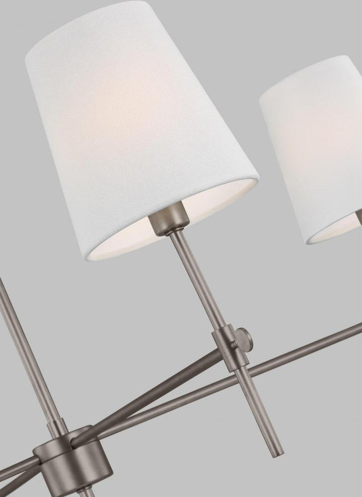 Baker Four Light Large Chandelier