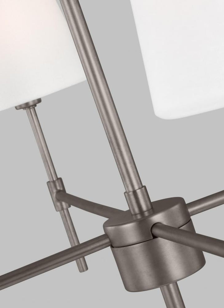 Baker Four Light Large Chandelier