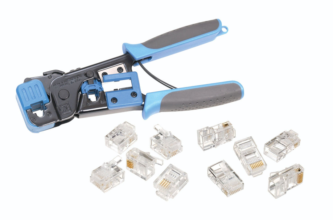 RJ11 RJ45 TELMSTR CRMP KT