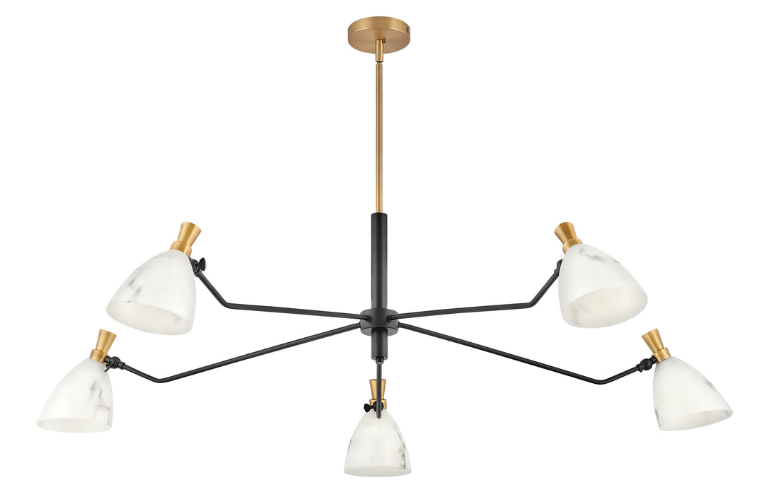 Large Single Tier Chandelier