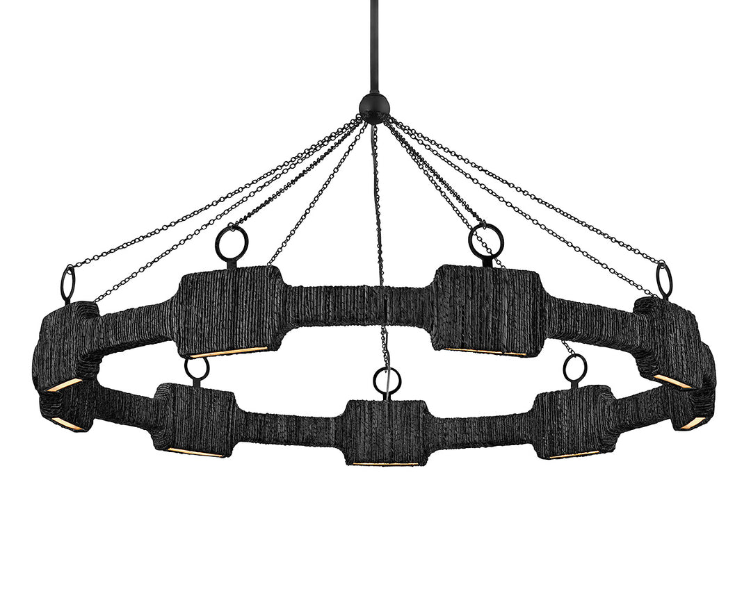 Large LED Single Tier Chandelier