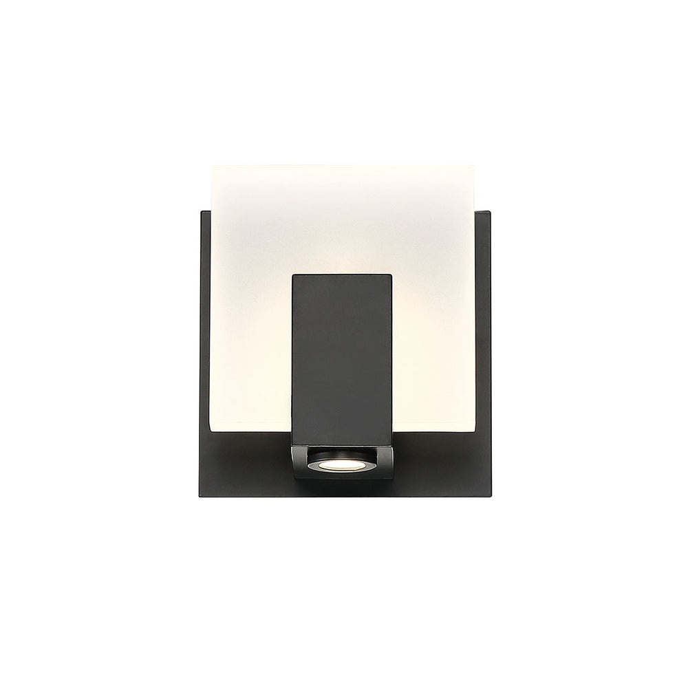 Canmore, 1LT LED Sconce, Black