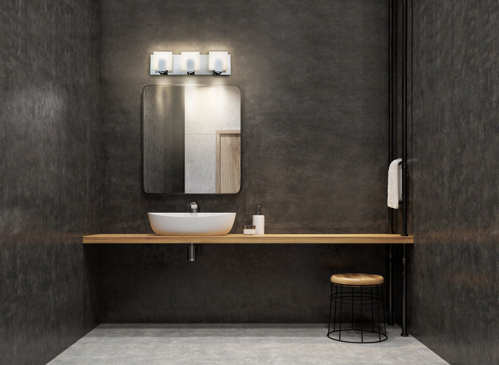 Canmore, 3LT LED Bathbar, Chr