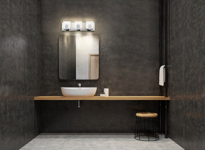 Canmore, 3LT LED Bathbar, Chr