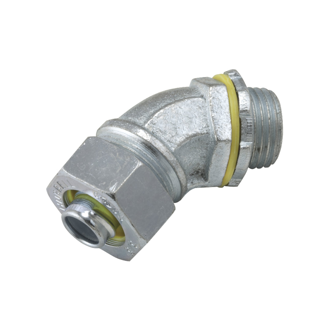 LIQUIDTIGHT CONNECTOR 45 3/4 IN STEEL