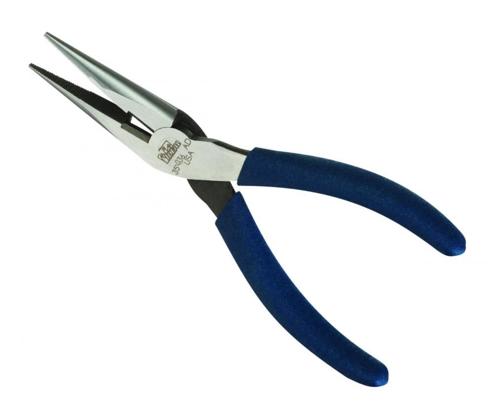 8 IN LONG NOSE PLIER W CUTTR