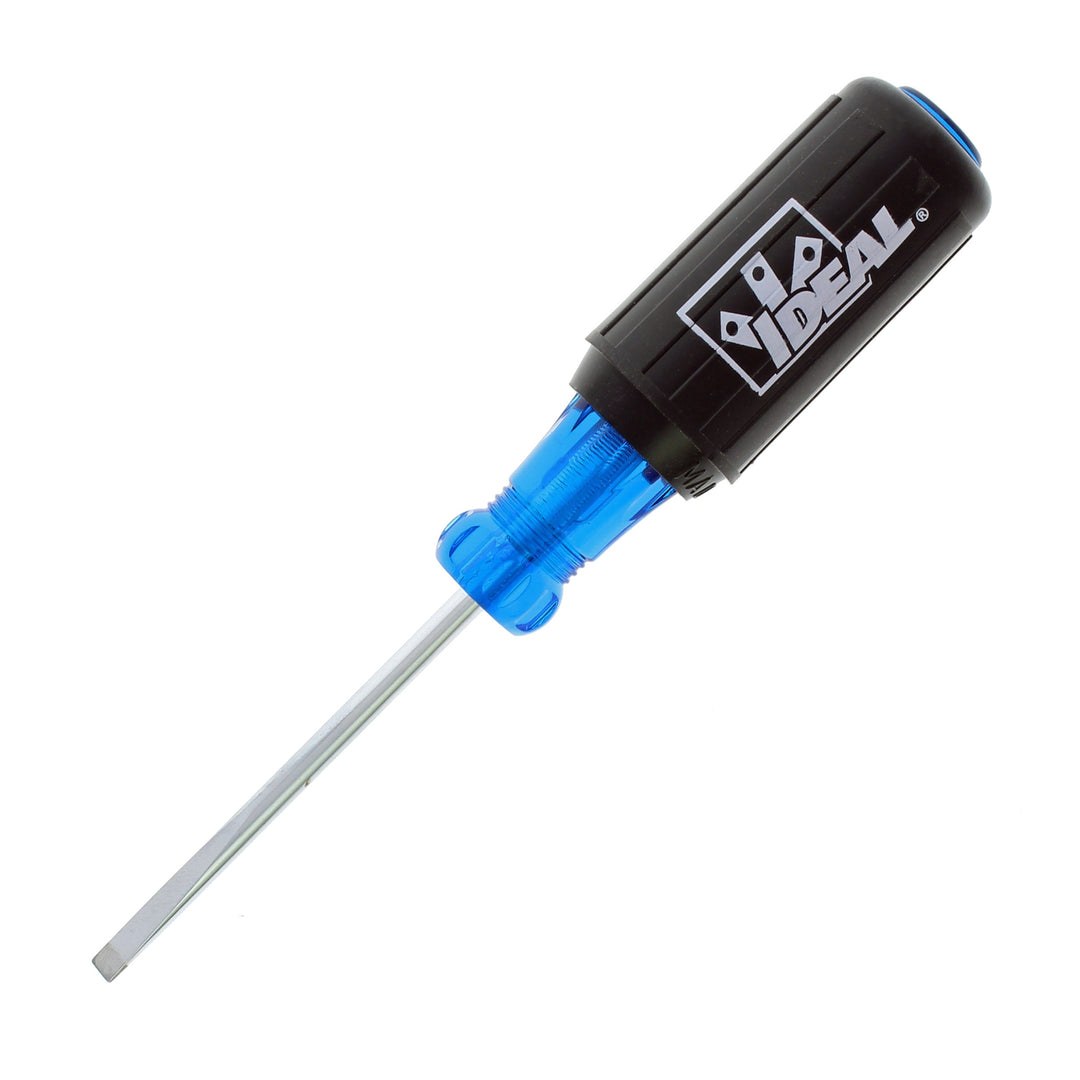 Screwdriver,Ideal,Electrician's,3/16 IN Tip,