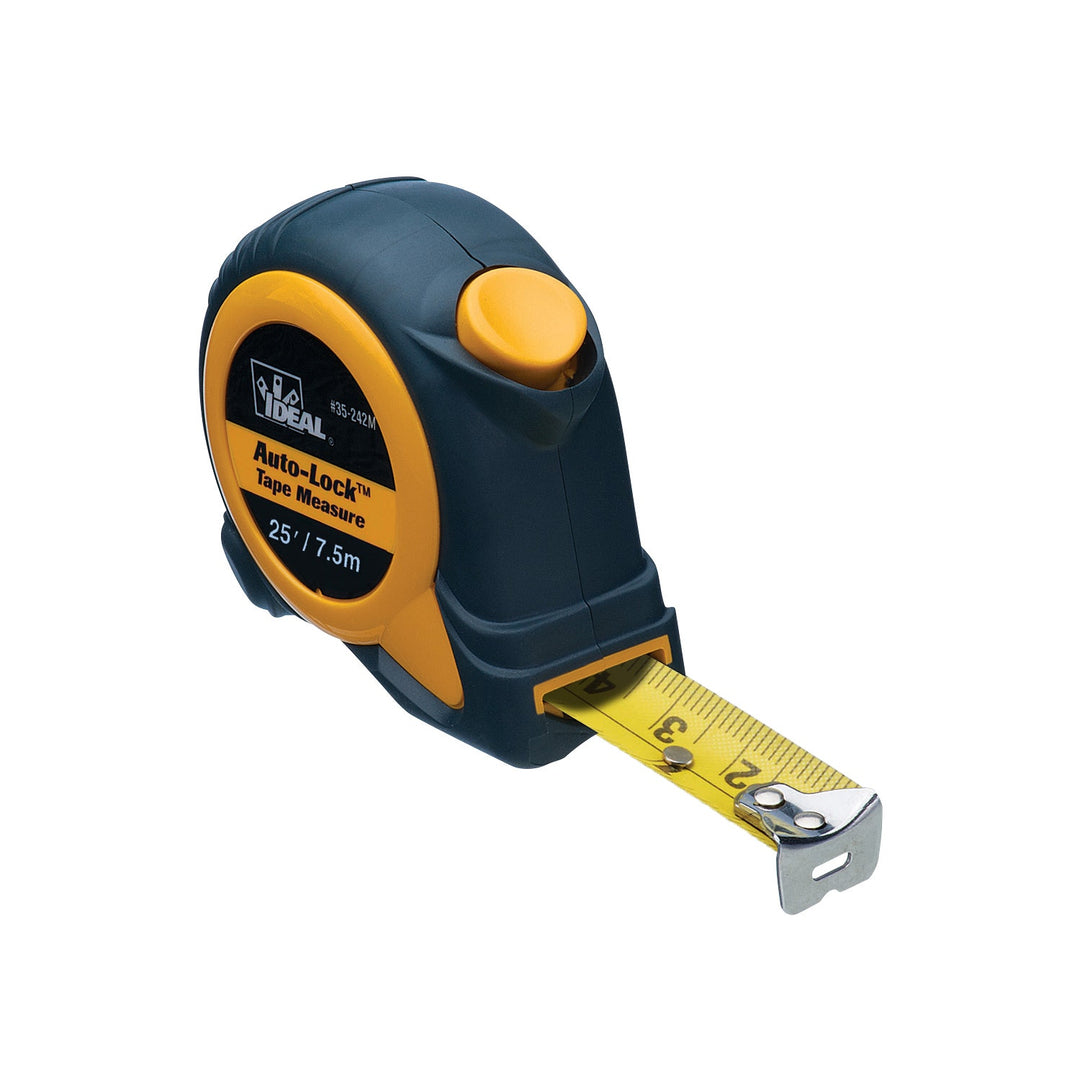 25' Auto-Lock Tape Measure - cm/in