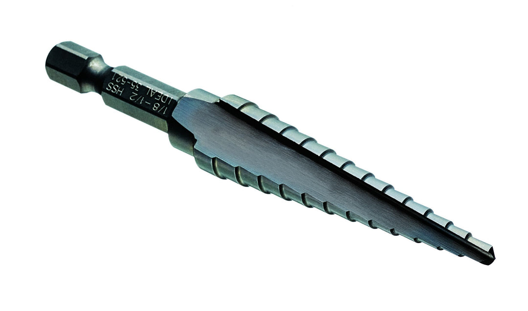 STEP DRILL 1 8-1 2,BLACK OXIDE