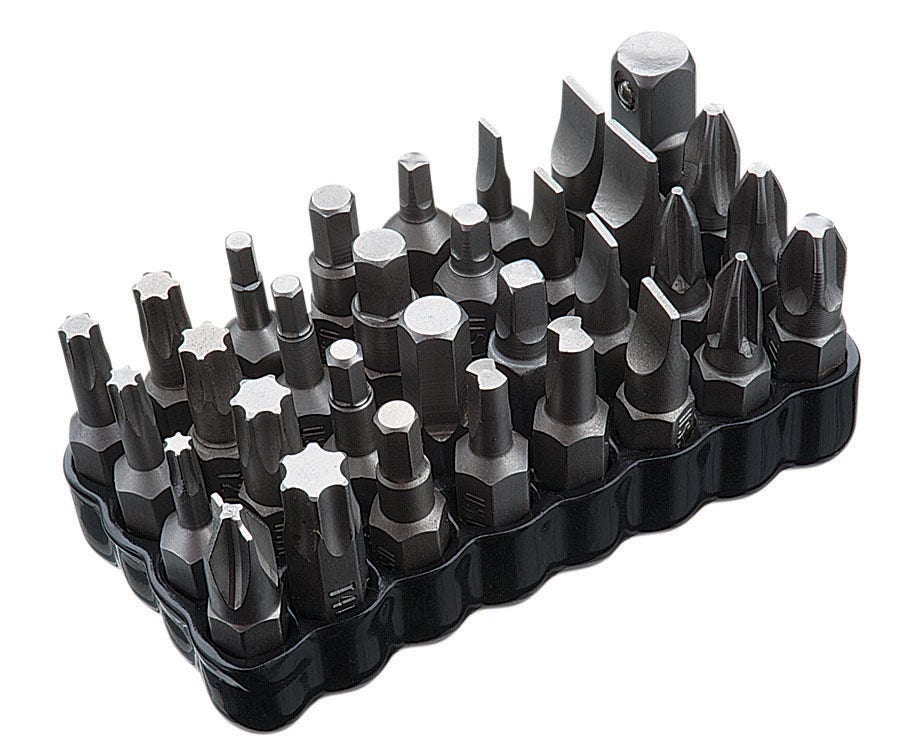 32 PC STD BIT SET W BIT-BLOCK