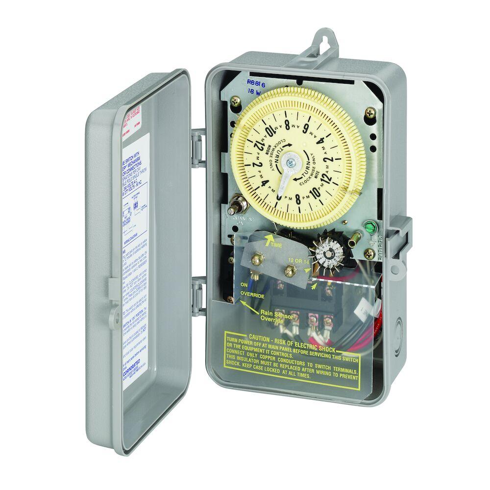 Sprinkler/Irrigation Time Switch with 14-Day Ski