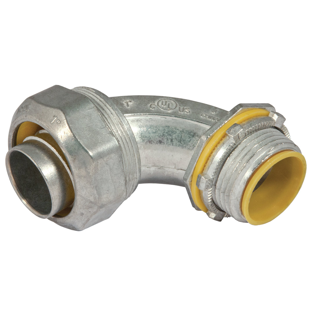 LIQUIDTIGHT CONN 90 4 IN INSUL DC ZINC