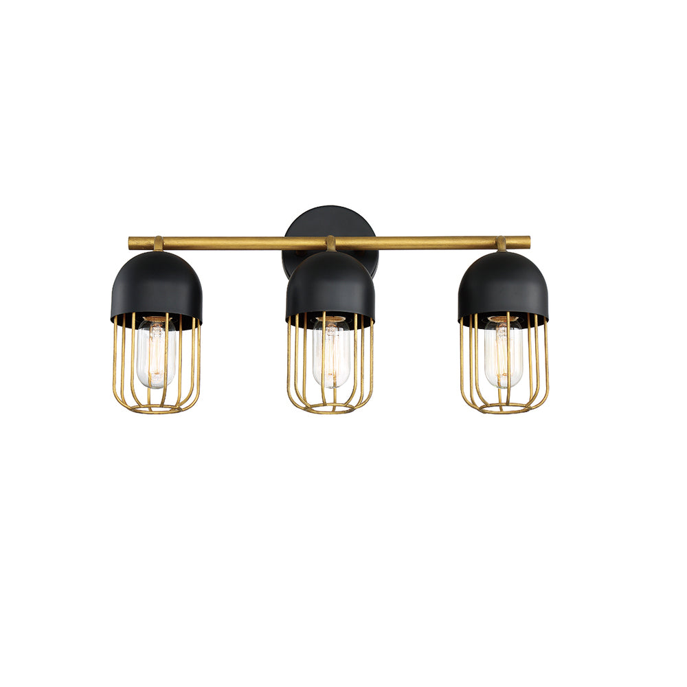 Palmerston, 3LT Bathbar, Black