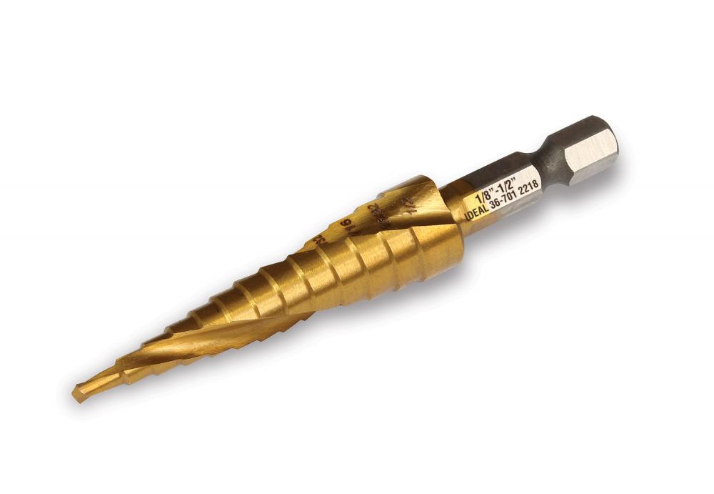 SPIRAL STEP BIT 1 8-1 2