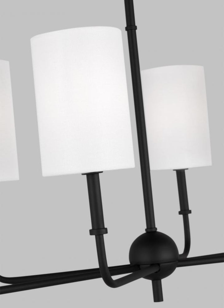 Foxdale Six Light Linear Chandelier