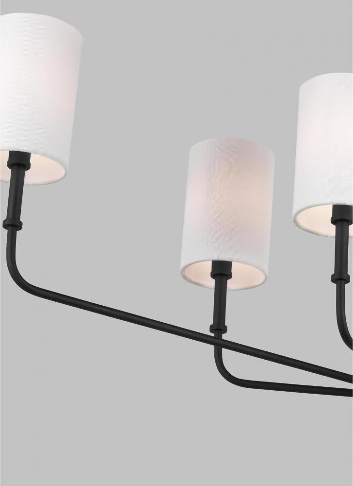 Foxdale Six Light Large Chandelier