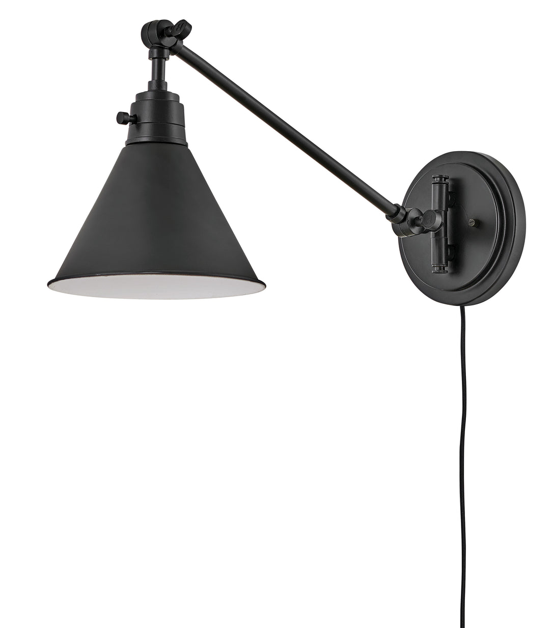 Medium Swing Arm Single Light Sconce