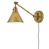 Medium Swing Arm Single Light Sconce