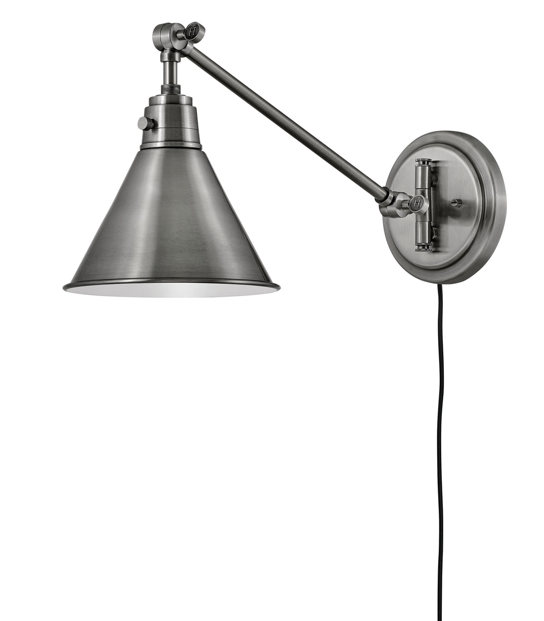 Medium Swing Arm Single Light Sconce