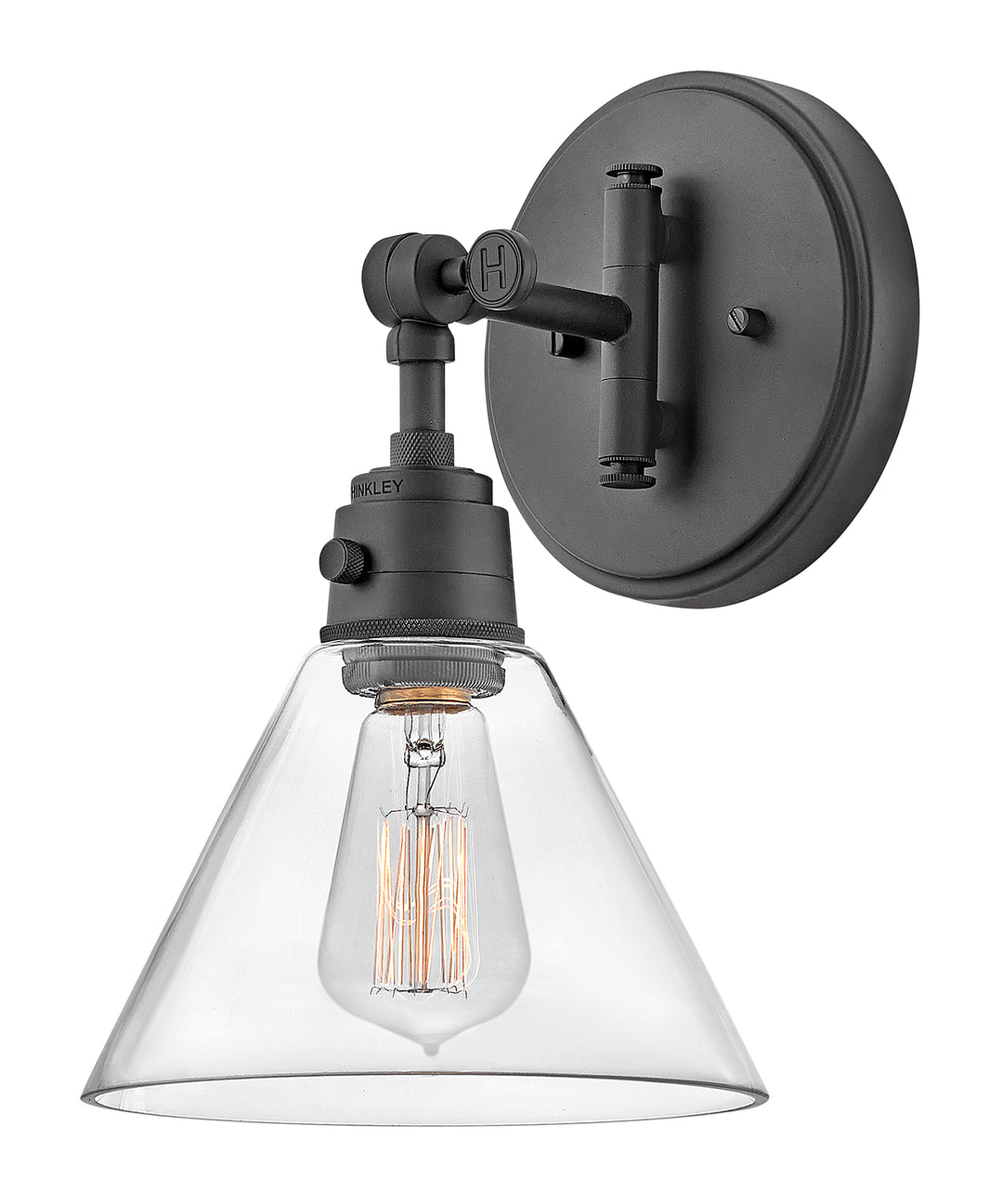 Medium Swing Arm Single Light Sconce