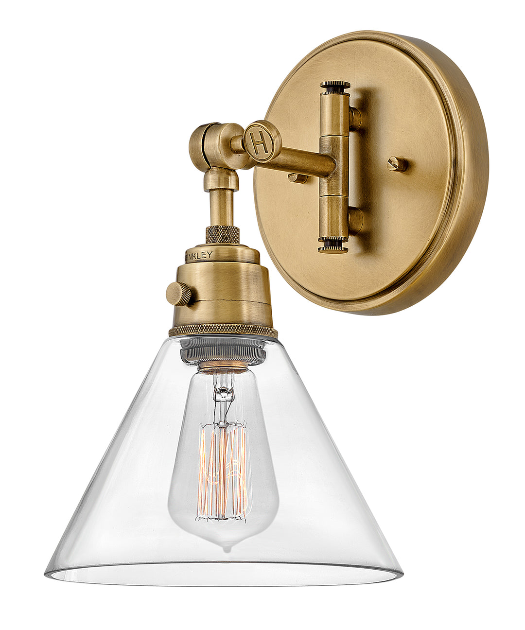 Medium Swing Arm Single Light Sconce