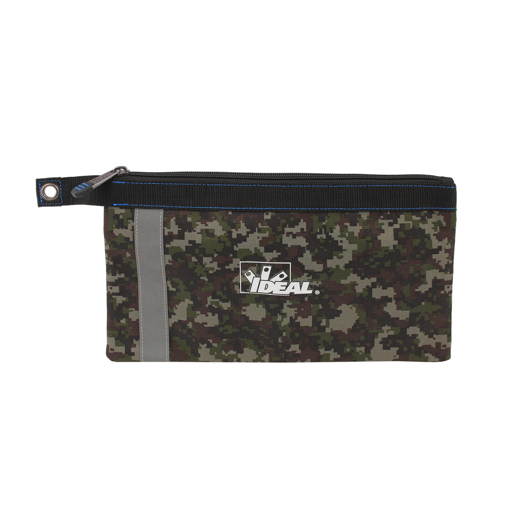 ZIPPER POUCH GREEN DIGI CAMO