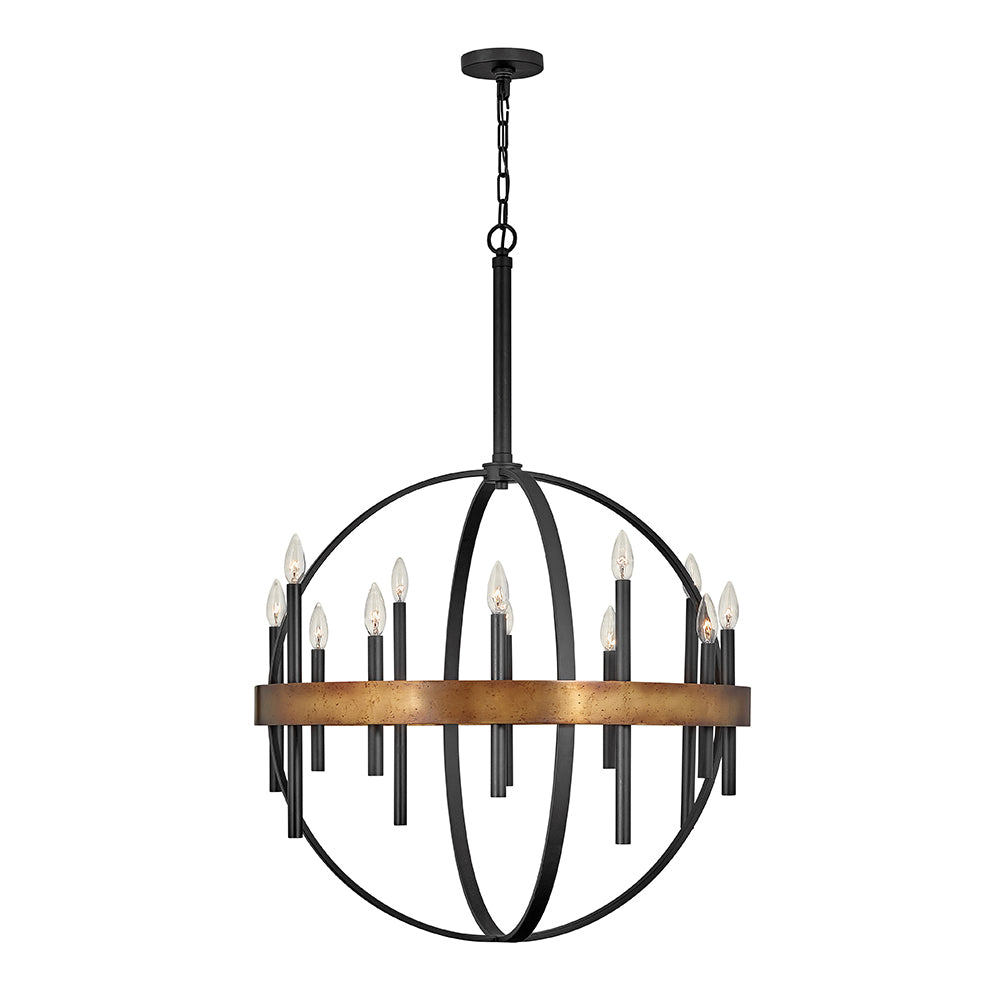 Medium Orb Chandelier