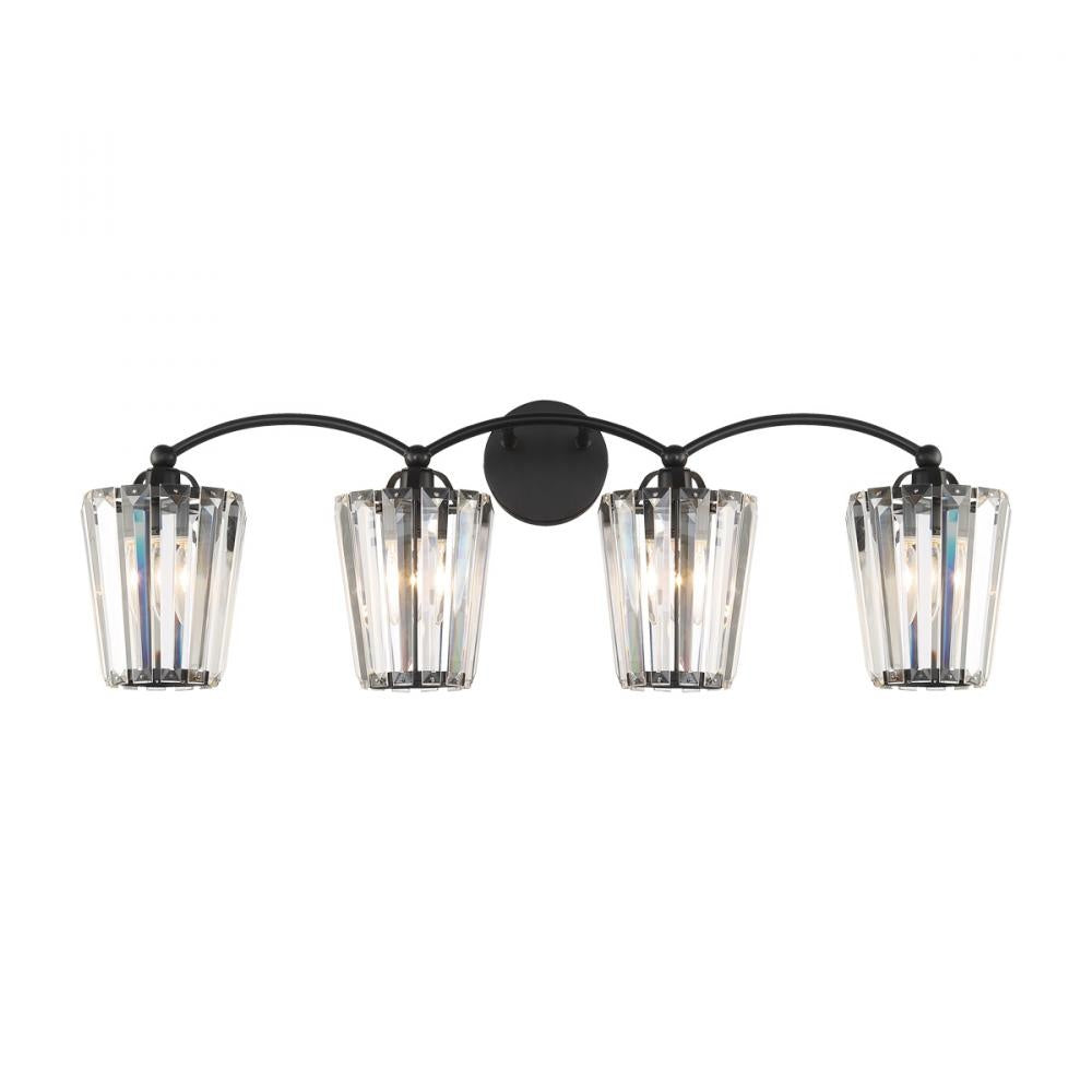 Natalia, 4LT Bathbar, Blk