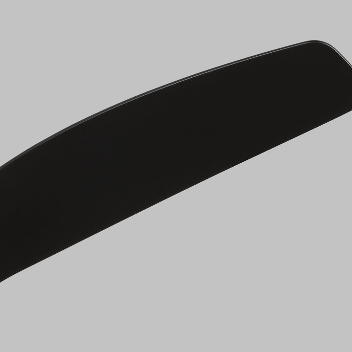 Avila 54" Dimmable Integrated LED Indoor/Outdoor Coastal Black Ceiling Fan with Light Kit