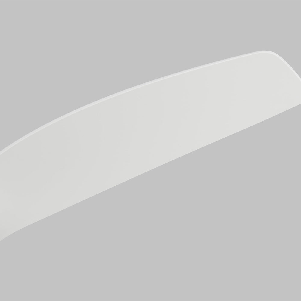 Avila 54" Dimmable Integrated LED Indoor/Outdoor Coastal White Ceiling Fan with Light Kit