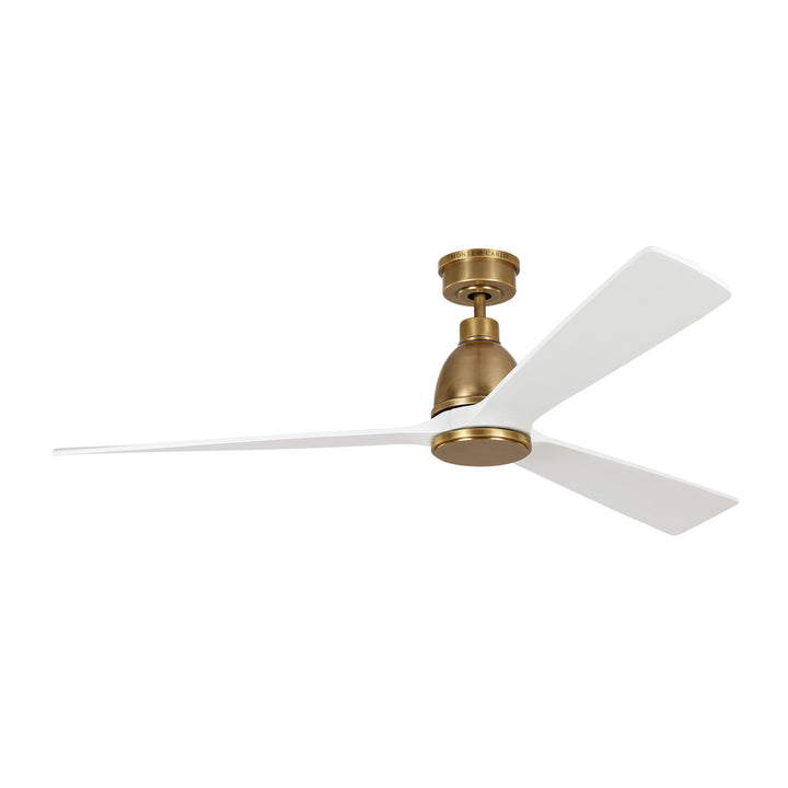 Bryden Smart 60" Dimmable Indoor/Outdoor Integrated LED Antique Brass Ceiling Fan