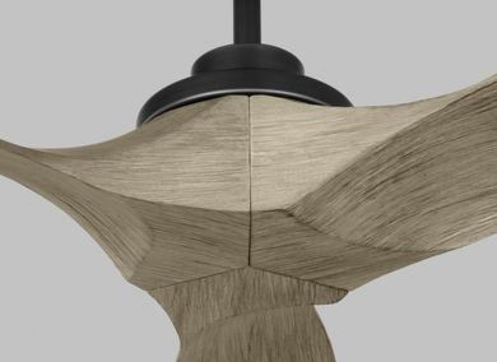 Collins 52-inch indoor/outdoor Energy Star smart ceiling fan in aged pewter finish