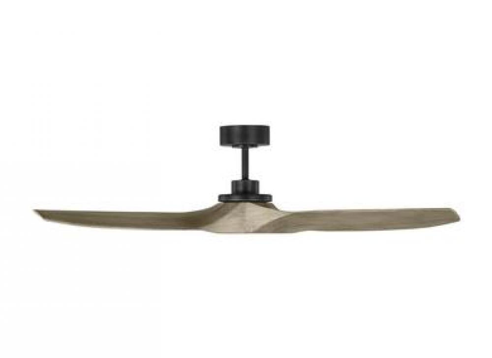 Collins 52-inch indoor/outdoor Energy Star smart ceiling fan in aged pewter finish