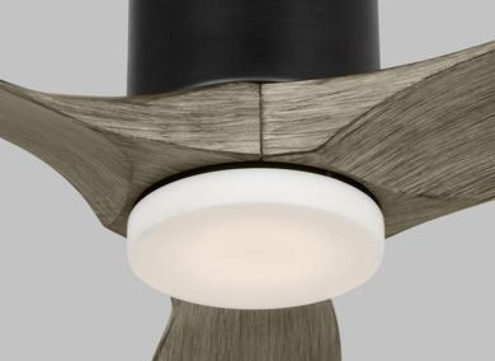 Collins 52-inch indoor/outdoor Energy Star smart integrated LED dimmable hugger ceiling fan