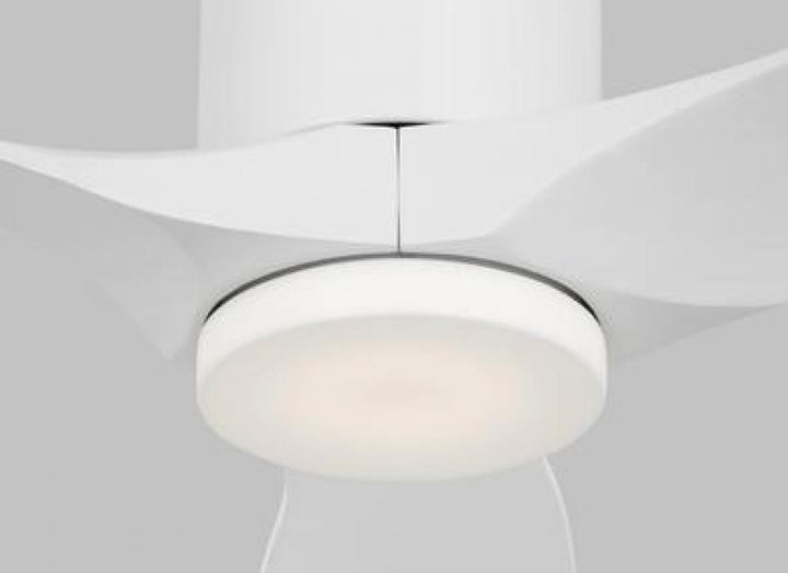 Collins 52-inch indoor/outdoor Energy Star smart integrated LED dimmable hugger ceiling fan