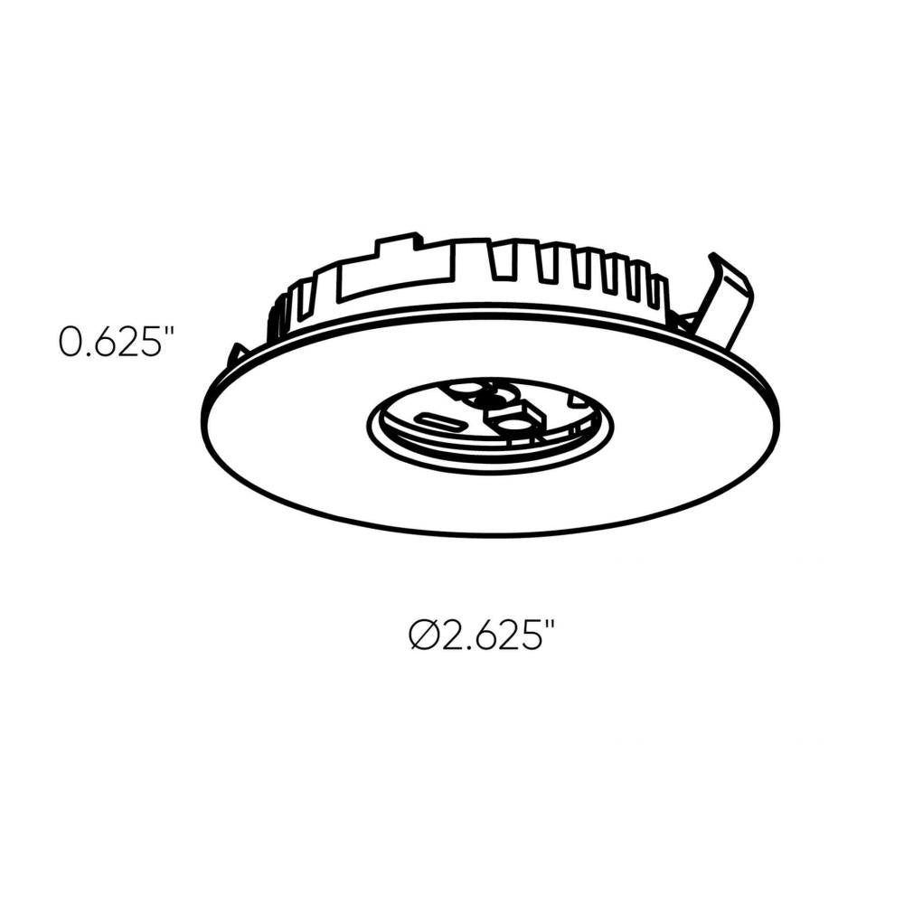 12V LED recessed superpuck