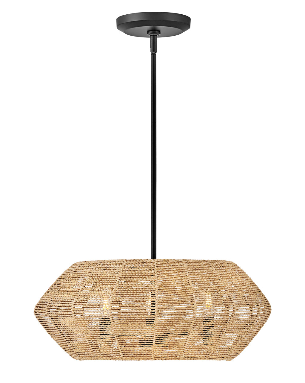 Small Convertible Drum Chandelier