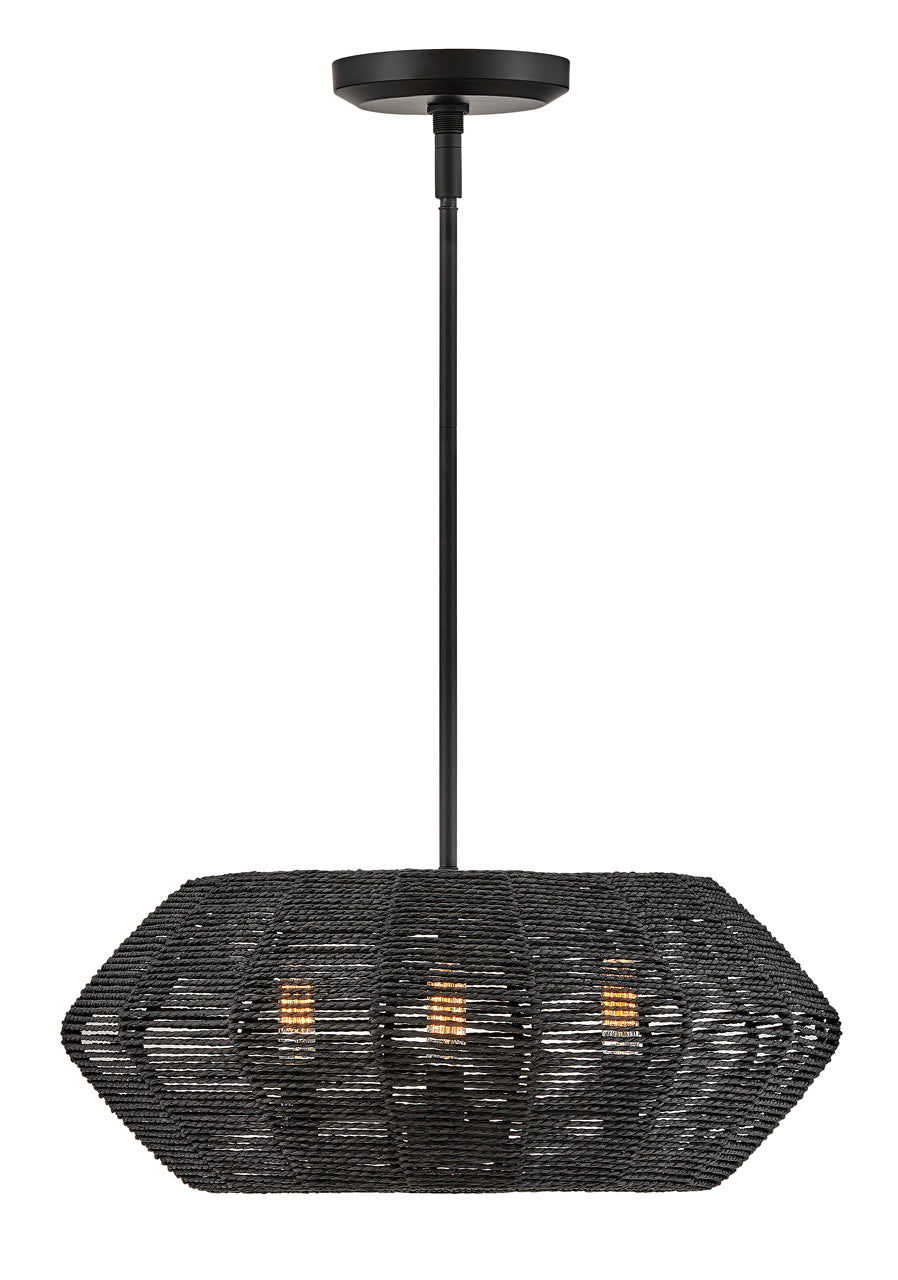 Small Convertible Drum Chandelier