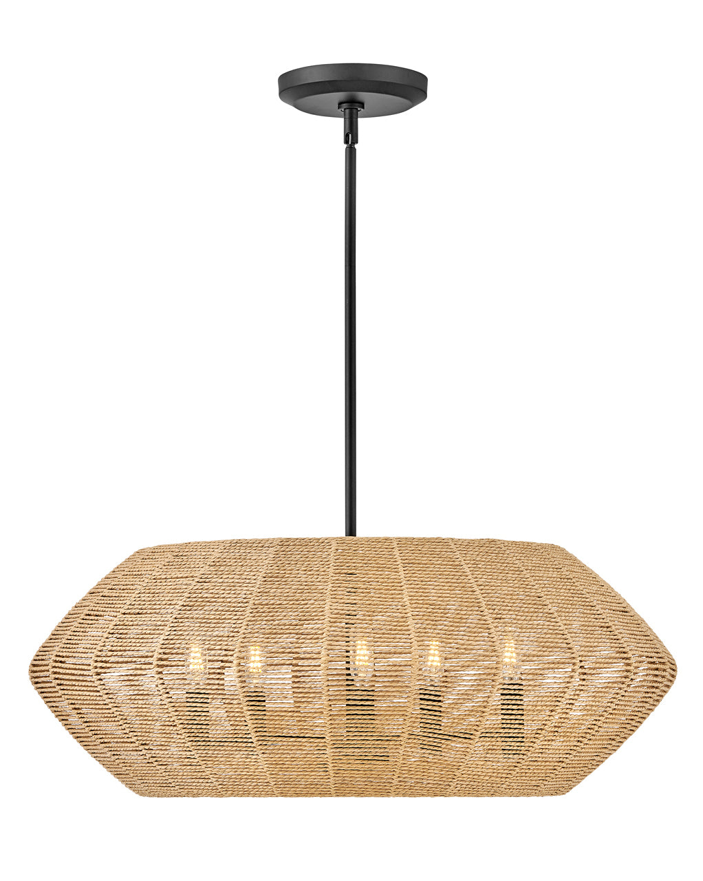Medium Convertible Drum Chandelier